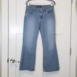 LondonJean Victoria's Secret Vintage Jeans Mid-rise Stretch Size 8 Boot Flare